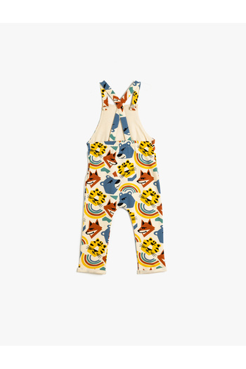 Koton Animals Printed Strappy Long Jumpsuit Salopet