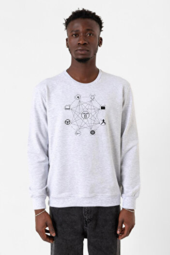 Tshirthane Sense8 Sensates Cluster Karmelanj Erkek 2ip Світшот