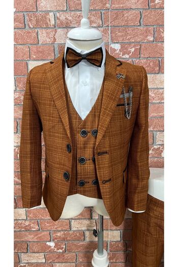 HAYTA Lüpen Suit, Vest and Shirt Set for Ages 1-10