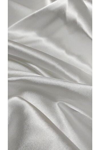 Beril kumaş White Satin Fabric