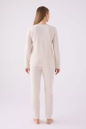 Pierre Cardin 8922 Women's Long Sleeve Pajamas Set