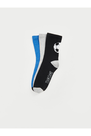 LC Waikiki Patterned Socks for Boys - Set of 3