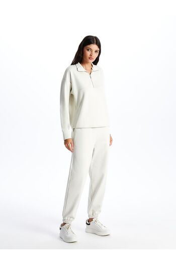 LC Waikiki Γυναικείο Jogger Sweatpants - Straight Cut με ελαστική μέση