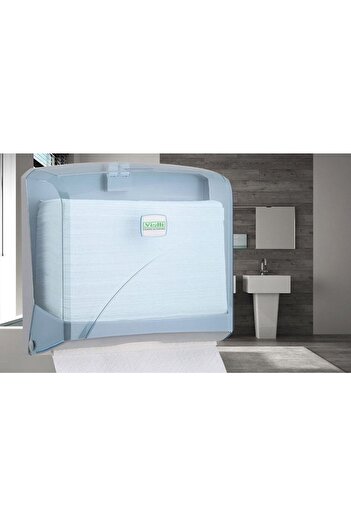 Vialli Z Dozator de prosoape pliabil 200 buc Transparent