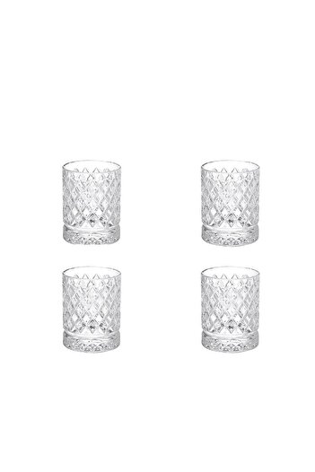 Glamis Selen Concept Luxury Karmen Model Handmade Glass Cup Set of 4