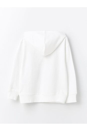 LC Waikiki Ecru Comfortable Fit Boy Sweatshirt