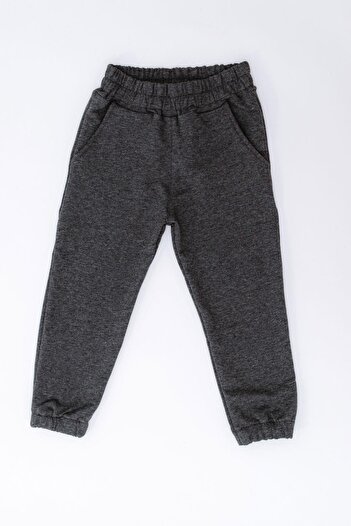 C&City Boys' Elastic Leg Sweatpants 763 Anthracite