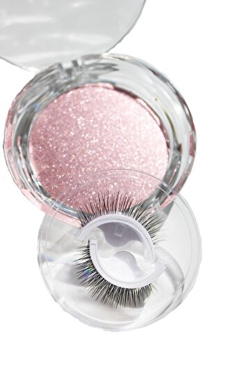 POP Beauty Doğal Ipek Takma Kirpik, Kendinden Yapışkanlı Ve Yeniden Kullanılabilir Kirpikler, 1