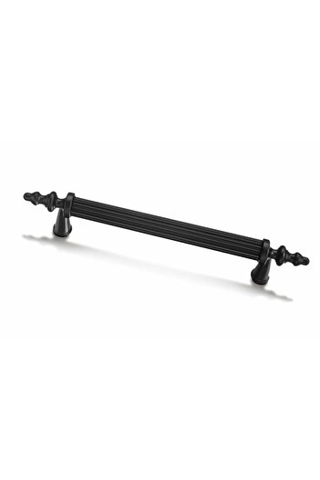 Mimoza Luxury Ceylan Black Drawer Cabinet Handles Furniture Handle 192 mm