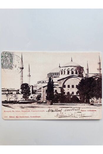 GALATA GIFT Istanbul Themed, Postcard, Nostalgic, Kraft, Card, Postcard, 16*11cm