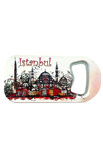 GALATA GIFT 9*4,5cm Decorative Sturdy Kitchen Fridge Magnet - Bottle Soda Opener