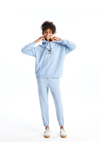 LC Waikiki Γυναικείο Jogger Sweatpants - Straight Cut με ελαστική μέση