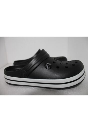 Apella Crocs Model Black Slippers