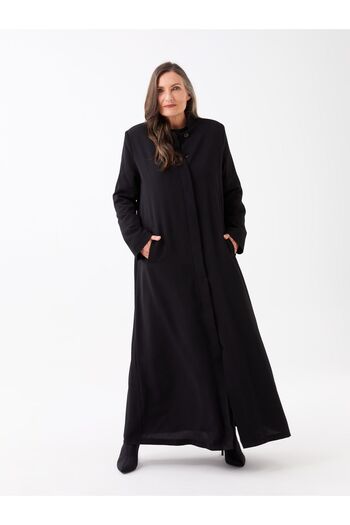 LC Waikiki Stand Collar Women's Trench Coat