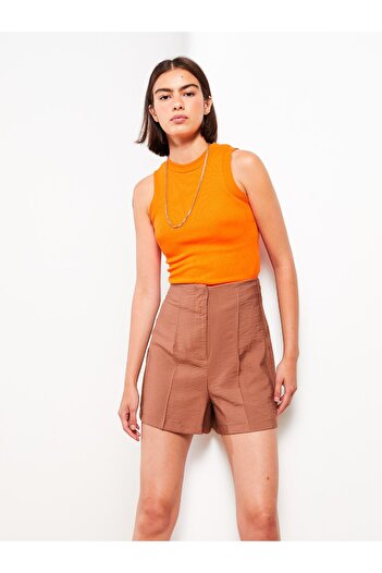 LC Waikiki Γυναικεία - ίσια σορτς Standard Fit