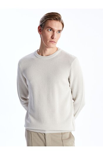 LC Waikiki Ανδρικό Πλεκτό Πουλόβερ - Μακρυμάνικο, Crew Neck