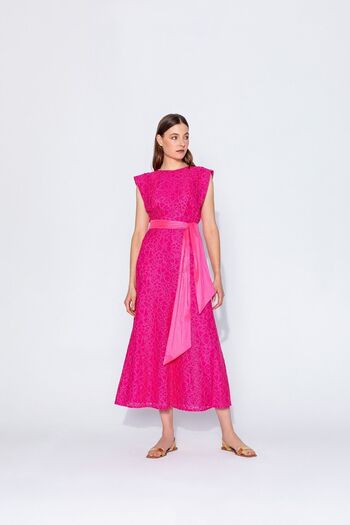 KAMEYA Midi Dress with Back Detail