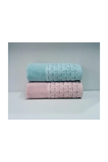 Özdilek (2 Pieces) Adria Hand and Face Towel 100% Cotton