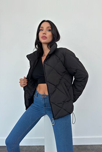 Weyeze Μπουφάν Puffer γιακά με άνετη εφαρμογή Ad-k50424lnw