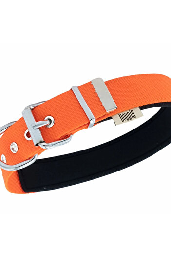 SAVEX Doggie Comfort Woven Collar Orange 3.0*47-55 cm (Dsbt-3010 L)