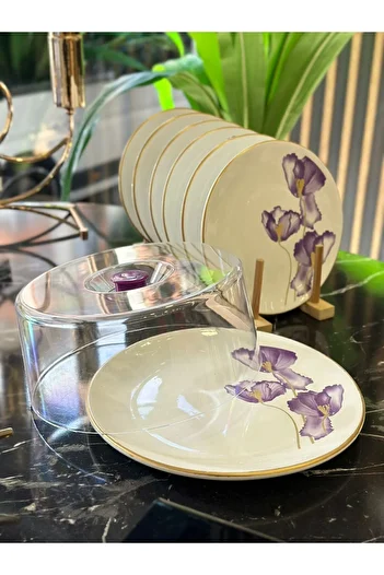 Onedekor 8 Piece Lotus Cake Jar Cake Set