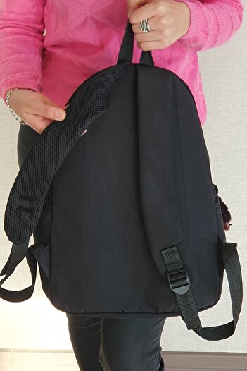 FCSTORE Unisex Dark Medium Size Waterproof Clinker Fabric Primary-High School Bag
