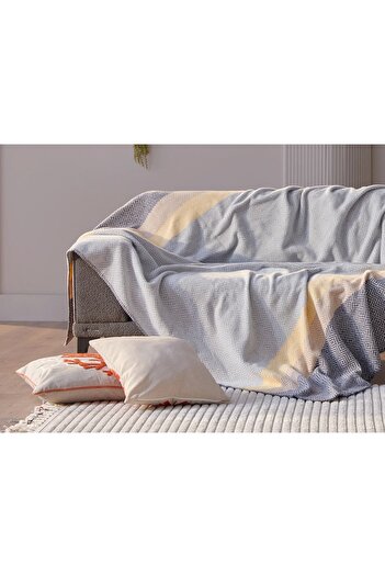 Doqu Home Nida Battaniye Çift Kişilik Sarı 200x220