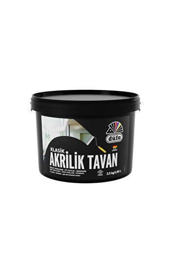 Düfa Akrilik Tavan Boyası Beyaz 3.5 Kg