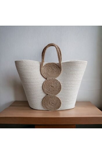 HandmadeSNM Bohemian Straw Handbag - 100% Handmade