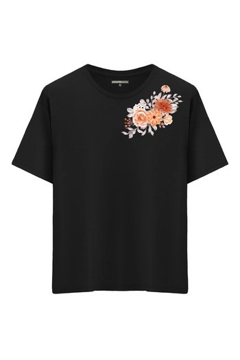Mounte Bianca Unisex Flower II - Μπλουζάκι Oversize