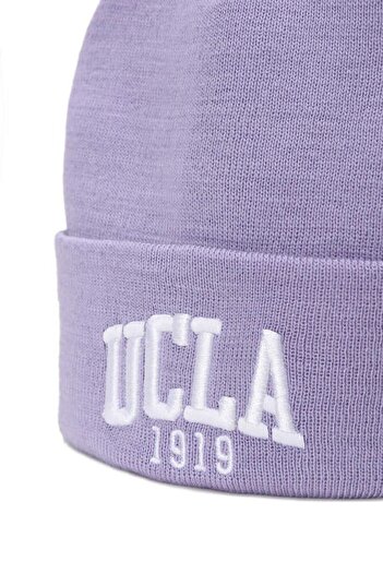 UCLA LANITA Унісекс Ліловий берет з вишивкою