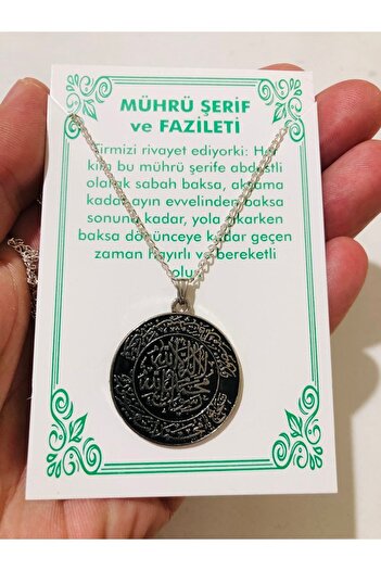 Açıkmeşe Ev Yaşam Ürünleri Mührü Şerif Kolye