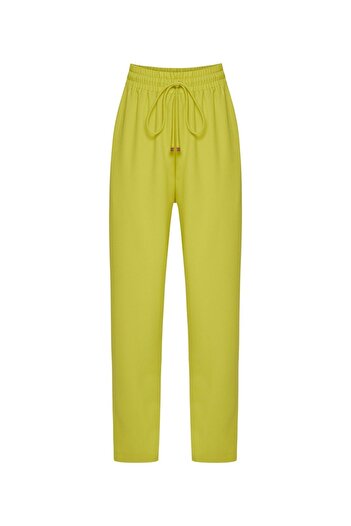 Exquise Regular Fit Lace Detailed Trousers
