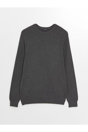 LC Waikiki Crew Neck Long Sleeve Men's Knitwear Sweater - W43926Z8