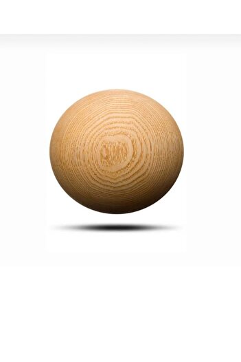 AHESAR TİCARET Ahşap Kavanoz kapağı 7.5 cm top Kapaklı kavanoz kapağı karaf kapağı çok amaçlı ahşap top küre