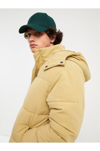 LC Waikiki Bequemer Herrenmantel mit Kapuze