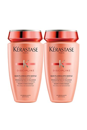 Kerastase Discipline Bain Fluidealiste - Gentle Shaping Shampoo 250 ml 2 Pieces