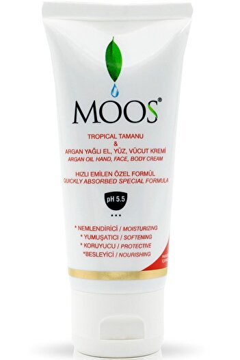 Moos Tamanu Ve Argan Özlü Cilt Kremi 60 Ml