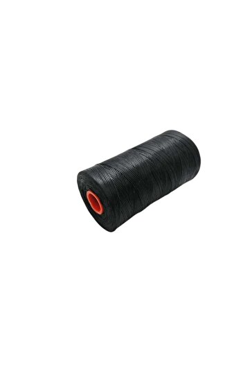 srtfootcare 1 mm 500mt Κλωστή για ράψιμο σε μαύρο κερωμένο δέρμα