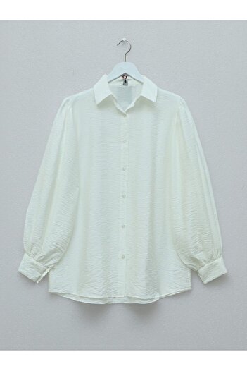 HİJABAYA Straight Cut Balloon Sleeve Tunic