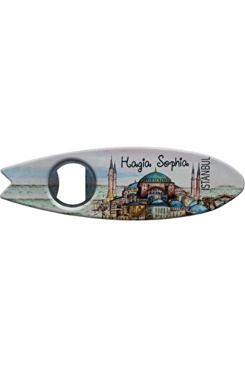 GALATA GIFT Istanbul Themed Bottle Opener Magnet - Soda, Gazoz and Refrigerator Opener, Fish Shaped