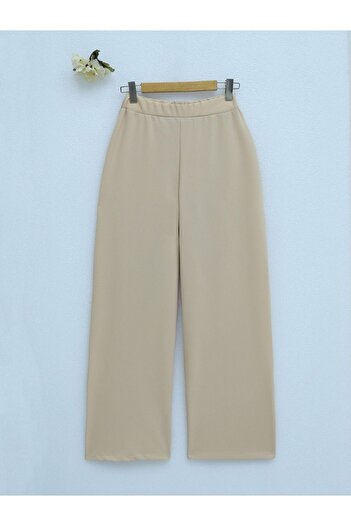HİJABAYA Wide Leg Imported Fabric Trousers