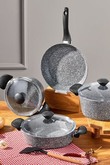 Taç Ultra Cook 13 Piece Pot and Sauce Set