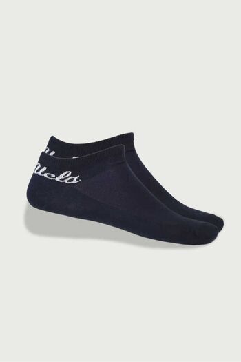 UCLA Adelita Unisex Сини балетни чорапи с жакардов мотив, комплект от 2 чифта