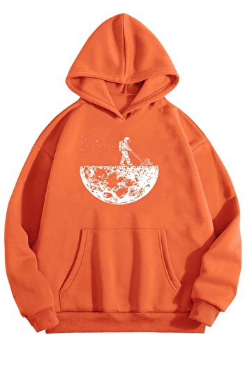 trendypassion Unisex Gardener Printed Cotton Oversize Hoodie και φούτερ