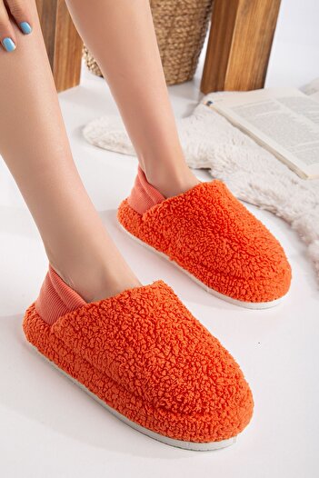 Slipcat Lamb Fabric Wool Silent Sole Elastic Women's Home Shoes Home Boots Slippers