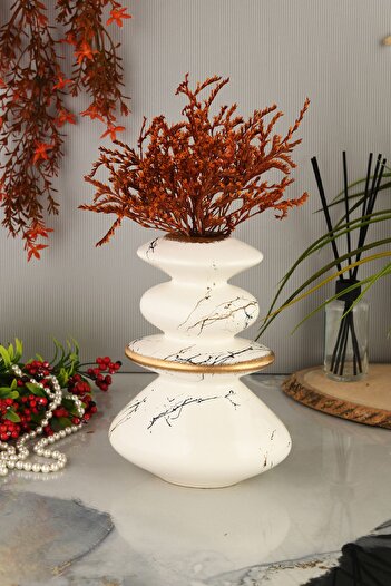 ANGDESİGN Κεραμικό βάζο AngDesign Small-Cream Ephesus