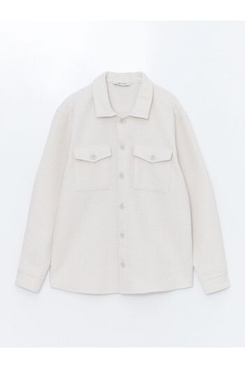 LC Waikiki Men's Shirt Jacket - Regular Fit, Long Sleeve