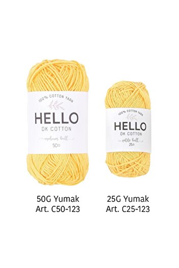 Tuva Yayıncılık Hello DK 100% Almota Yarn - 50 GR