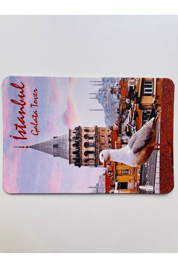 GALATA GIFT Istanbul Themed, Postcard, Nostalgic, Kraft, Card, Postcard, 16*11cm